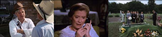 Ray confronts Amos in 1980. Aunt Lil phones Ray in '82 to tell him Amos has died. Amos's funeral.