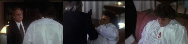 Cliff confronts Dancer and they fight. As they fight Cliff shoots him in self defence with the gun Johnny had in his hand.